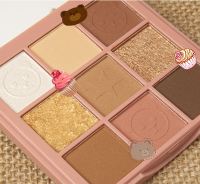 Paleta de Sombras Ojos Perla y Mate con Destellos Fácil de Aplicar - Image 9