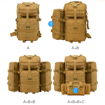 Mochila Táctica de Montaña Camuflaje Profesional - Image 14