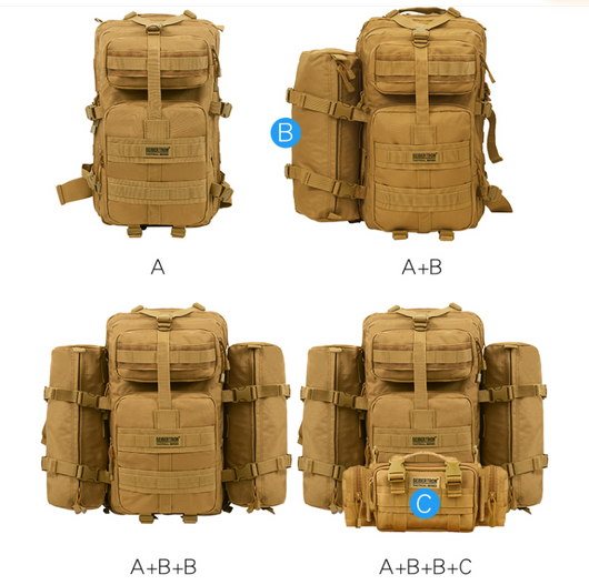 Mochila Táctica de Montaña Camuflaje Profesional - Image 14