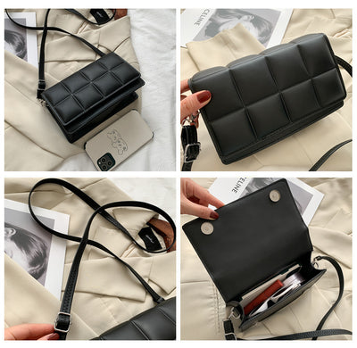 Bolso Bandolera Rombo Elegante - Diseño Minimalista - Image 16