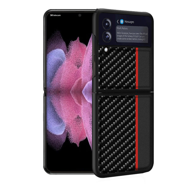 Funda Protectora de Fibra de Carbono con Diseño Bicolor - Image 5