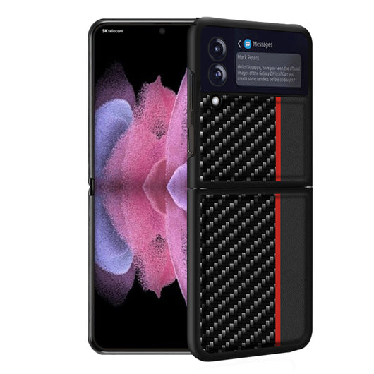 Funda Protectora de Fibra de Carbono con Diseño Bicolor - Image 5