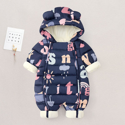 Pijama Infantil de Invierno con Forro Polar Grueso
