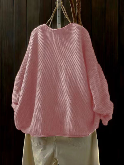Cardigan de Punto V-Neck Casual Versátil para Otoño - Image 11