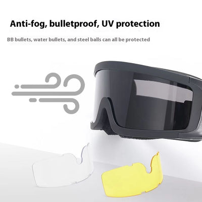 Gafas Tácticas Deportivas con Protección UV y Tecnología Antivaho - Image 4