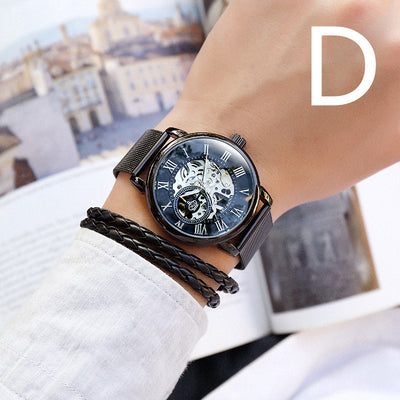Reloj Automático Mecánico para Hombre Sumergible con Diseño Esqueletado - Image 3