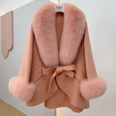Capa de Lana Pura para Otoño e Invierno