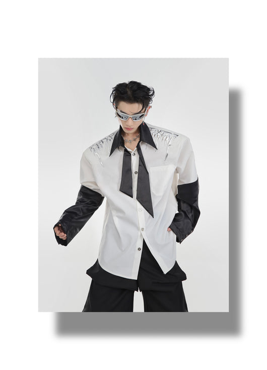Cardigan Acolchado con Diseño de Costuras y Hombreras - Image 15