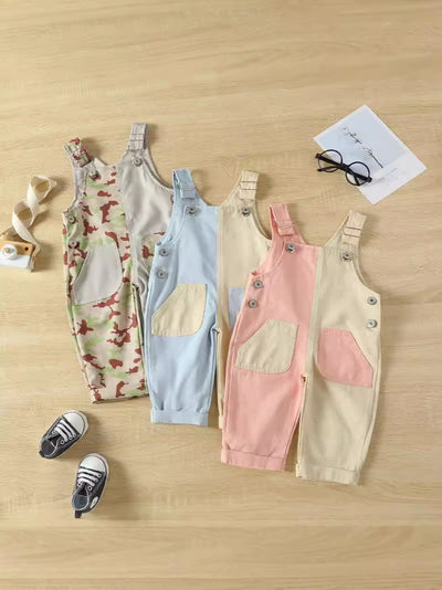 Mameluco Infantil con Tirantes - Diseño Adorable para Bebés - Image 8