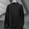Suéter Tejido Oversize para Hombre Talla Grande Cuello Redondo