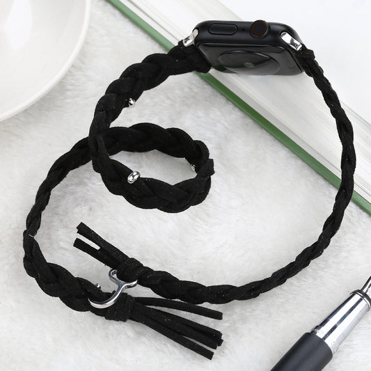 Correa Trenzada de Cuero para Smartwatch - Image 2