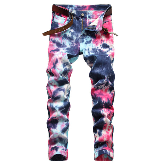 Jeans Stretch Coloridos Binfen Corte Recto Ajustado - Image 11