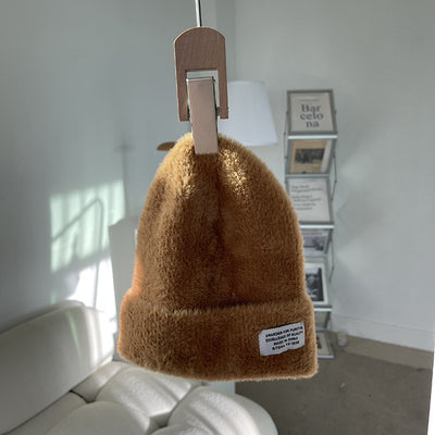 Gorro Tejido Estilo Letra Mink para Mujer - Image 7