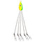 Set de Señuelos Metálicos para Pesca en Grupo 5 Colores 10.5cm
