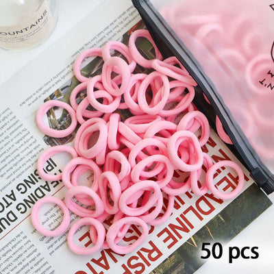 Set de 50 Bandas Elásticas Coloridas para el Cabello - Accesorios Infantiles - Image 25