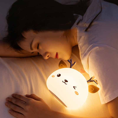 Lámpara LED Táctil de Silicona Suave Multicolor - Image 4
