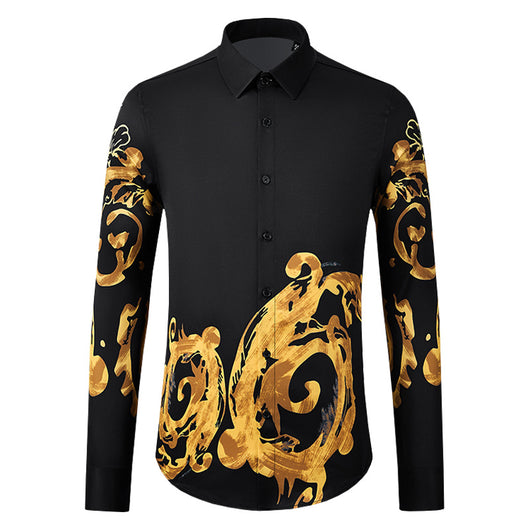 Camisa Ejecutiva Antiarrugas sin Planchado Slim Fit Manga Larga - Image 5