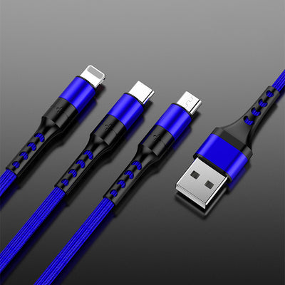 Cable de Carga Rápida Trenzado Android con Triple Conectividad - Image 8