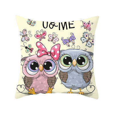 Funda de Cojín Decorativa de Búho - Image 51