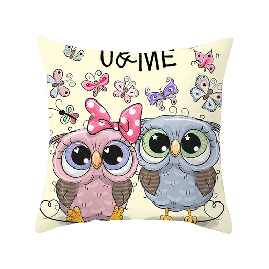 Funda de Cojín Decorativa de Búho - Image 51