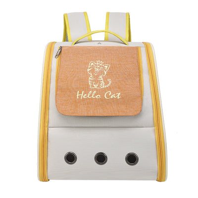 Mochila Transportadora Plegable para Gatos - Diseño Doble Respaldo Transpirable - Image 6