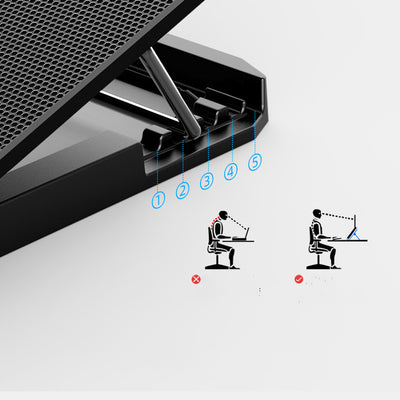Soporte Refrigerador para Laptop A9 - Radiador Portátil - Image 10