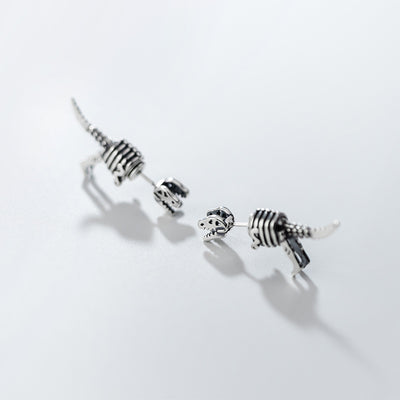 Aretes Dinosaurio Fashion - Joyería Temperamento y Personalidad - Image 8