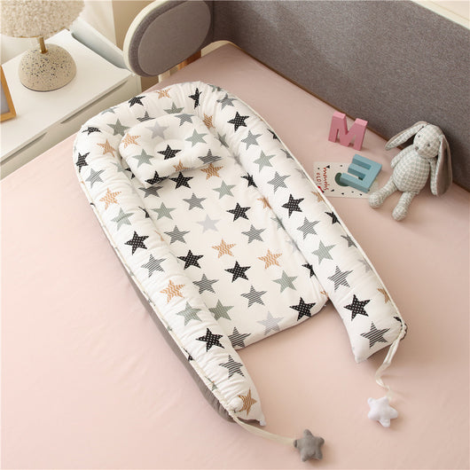 Cuna Portátil Plegable con Malla Transpirable y Funda Lavable - Image 5