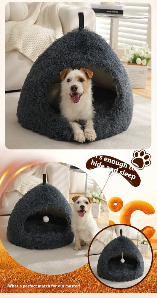 Cama Térmica Acogedora para Gatos - Nido Peluche Invierno - Image 19