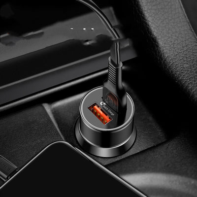 Cargador de Auto Dual USB QC3.0 36W - Carga Rápida Flash - Image 16