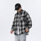 Camisa Casual Retro Cuadros para Hombre - Corte Holgado Primavera Otoño