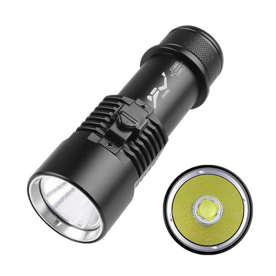 Linterna de Buceo Profesional Dual LED Blanco y Amarillo con Control Magnético - Image 7