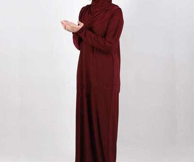 Bata Tipo Vestido con Capucha Talla Única - Image 11