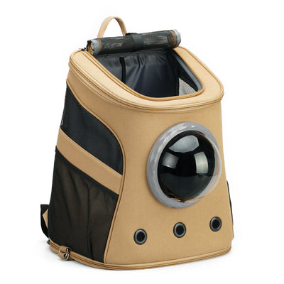 Mochila Transportadora para Perros y Gatos Medianos - Portátil y Cómoda - Image 4