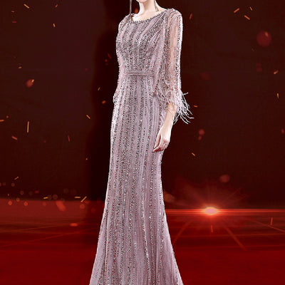 Vestido de Fiesta Elegante con Textura de Lujo - Image 5