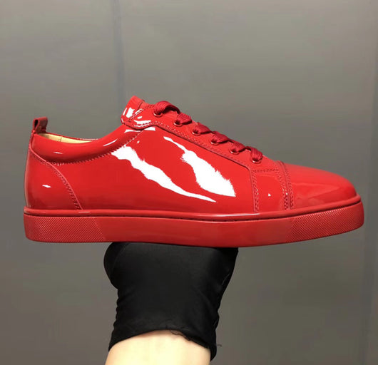 Zapatos Casuales de Cuero Charolado para Parejas - Image 8