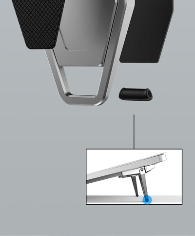 Soporte Metálico Plegable para Tablet y Computadora - Image 10