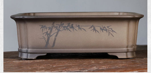 Maceta Artesanal de Arcilla Púrpura Yixing - Diseño Floral Exclusivo - Image 10
