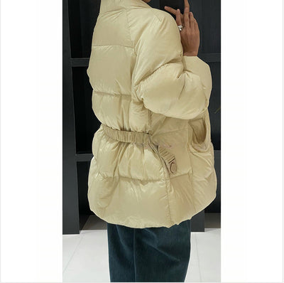 Chaqueta Acolchada de Algodón con Cordones Estilo Coreano para Mujer - Image 16