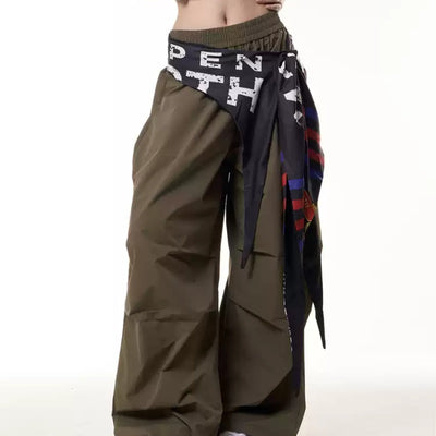 Pantalones Casuales Anchos con Pliegues y Bolsillos Funcionales - Image 11
