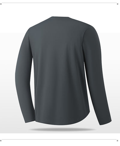 Playera Manga Larga Lisa de Algodón Premium - Image 19