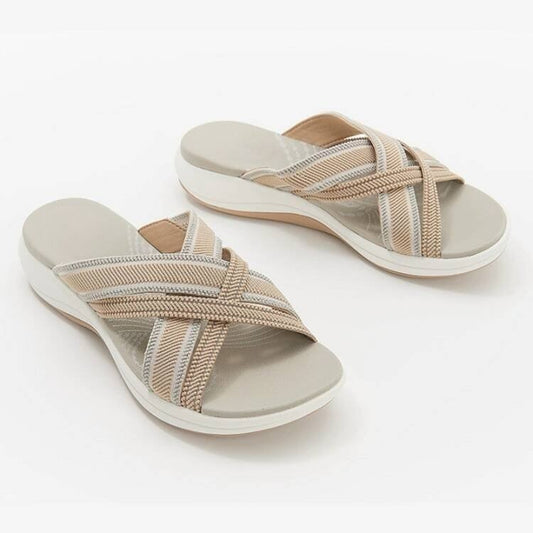 Pantuflas de Tela Cómodas sin Cordones para Mujer
