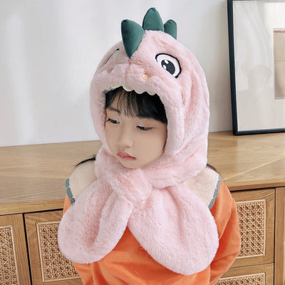 Gorro Infantil con Orejas de Conejo - Bufanda Integrada - Image 15