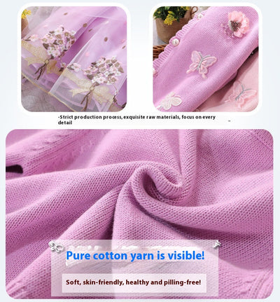 Conjunto Infantil Elegante: Falda y Suéter Manga Larga - Image 16
