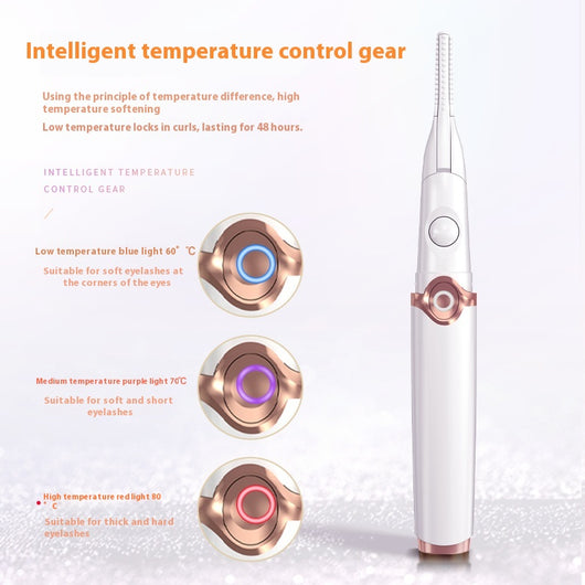 Rizador de Pestañas Eléctrico con Control de Temperatura 3 Niveles