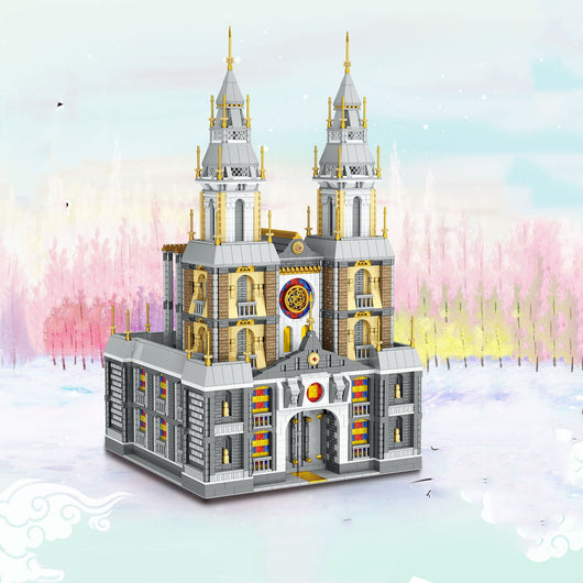 Maqueta del Castillo Saint Hetang - Puzzle 3D de Alta Dificultad - Image 7