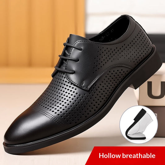Zapatos de Cuero Casuales para Hombre con Suela Blanda - Estilo Ejecutivo - Image 2