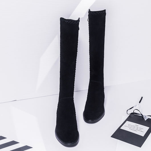 Botas de Equitación Otoño Invierno Estilo Británico para Mujer - Image 12