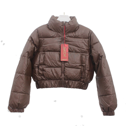 Chaqueta Acolchada de Cuello Alto para Otoño e Invierno - Image 2
