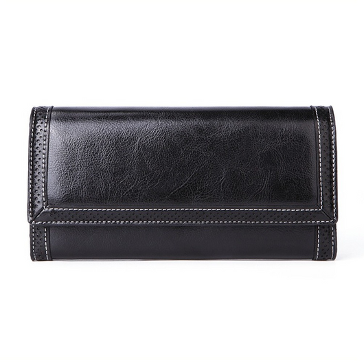 Billetera Larga de Cuero para Mujer con Múltiples Compartimentos - Image 6